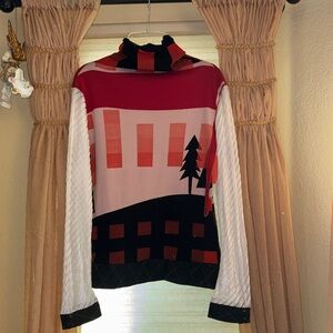 Custo Barcelona Pine Tree Long Sleeve Top Tee